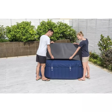 Bestway 60319 BW Покрытие теплосберегающее для СПА-бассейнов, 180х180х71см Bestway 60319 BW Покрытие теплосберегающее для СПА-бассейнов, 180х180х71см