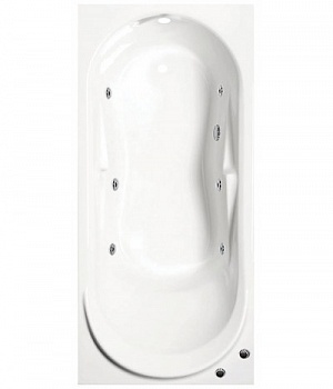 Ванна Alpen Adriana 170x74 с гидромассажем