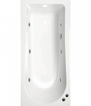 Ванна Alpen Lisa 170x70 с гидромассажем