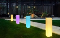 Светильник Колонна 30х20 питание от сети 220В, RGB