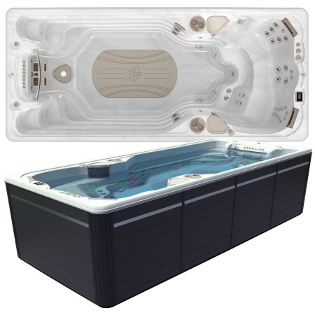 Бассейн с противотоком Hydropool Aquatrainer 19 DTAX