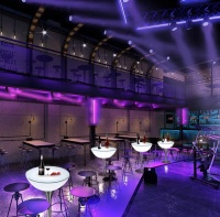 Комплект светящейся мебели Стол+2 стула V7 Комплект светящейся мебели Стол+2 стула V7